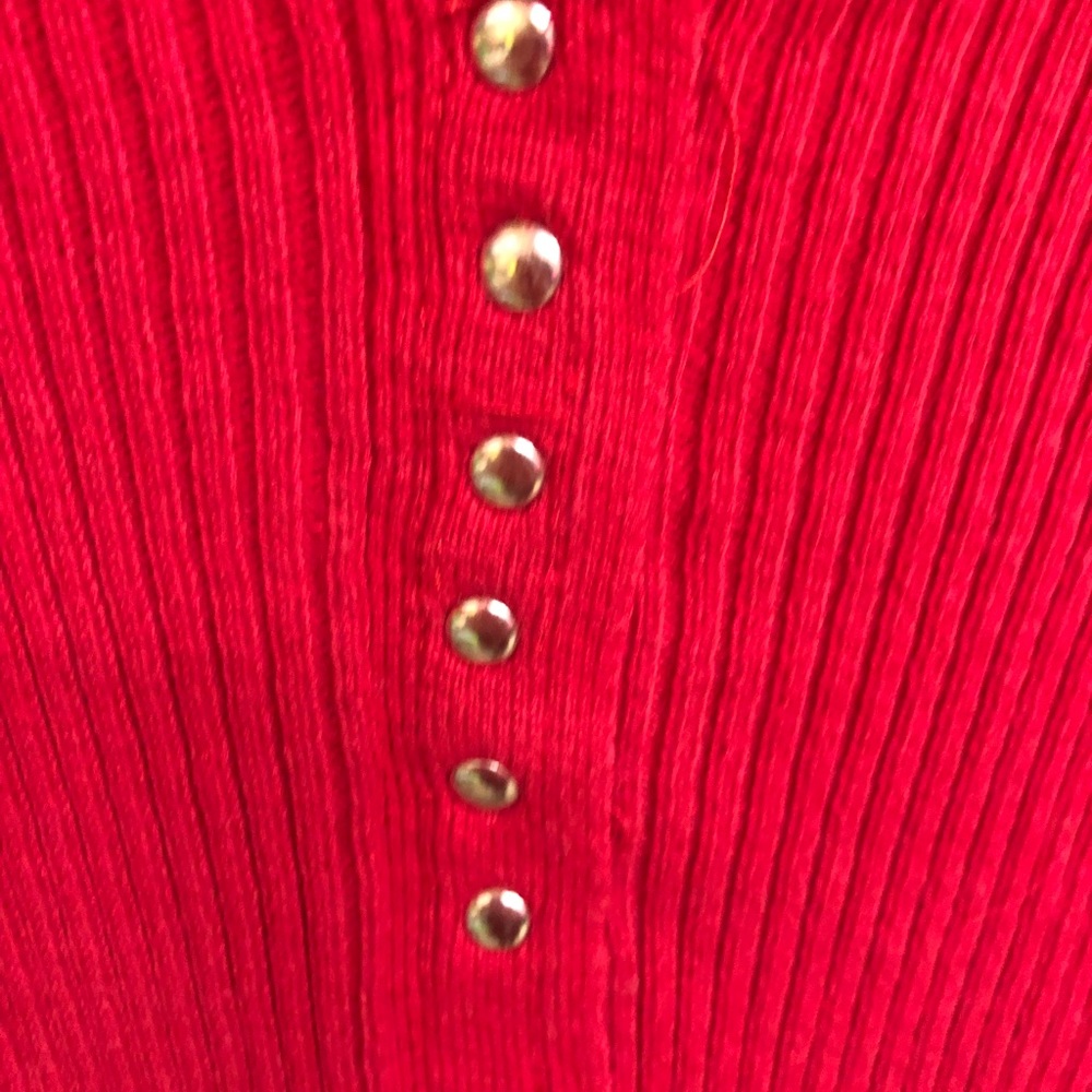 Liz Claiborne Ribbed Top - Picture 3 of 5